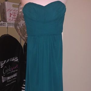 turquoise PROM dress for sell!